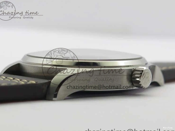 MIROTIME 0419 MARK XVIII Le Petit Prince IW327004 SS FKF 1:1 Best Edition Blue Dial On Brown Leather Strap Trendsetting 7117